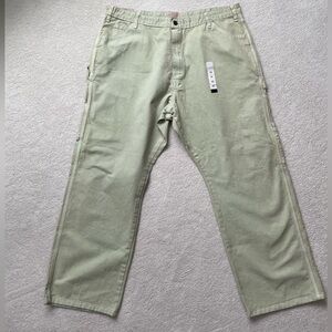 Weatherproof Vintage Men's Relaxed Trevorland Flex Utility Stretch Canvas Pants